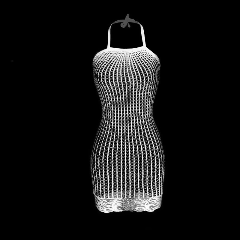 Cover Up Kaftan - 1 adet kadınlar seksi file bikini