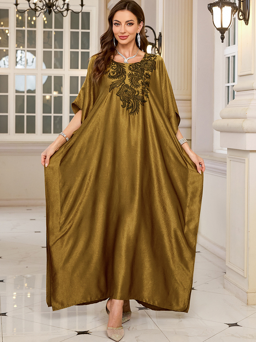 Kadınlar İçin İşlemeli Uzun Ka - Cover Up Kaftan incelemesi ve fiyatı